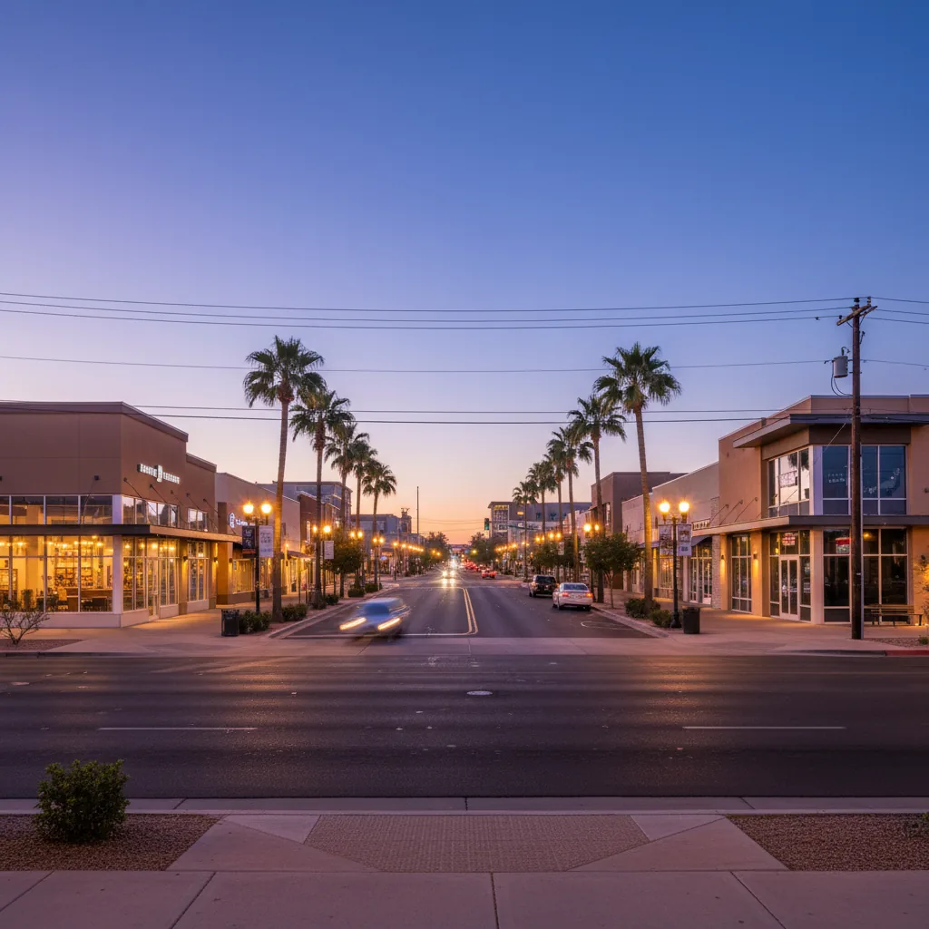 Gilbert, AZ business district